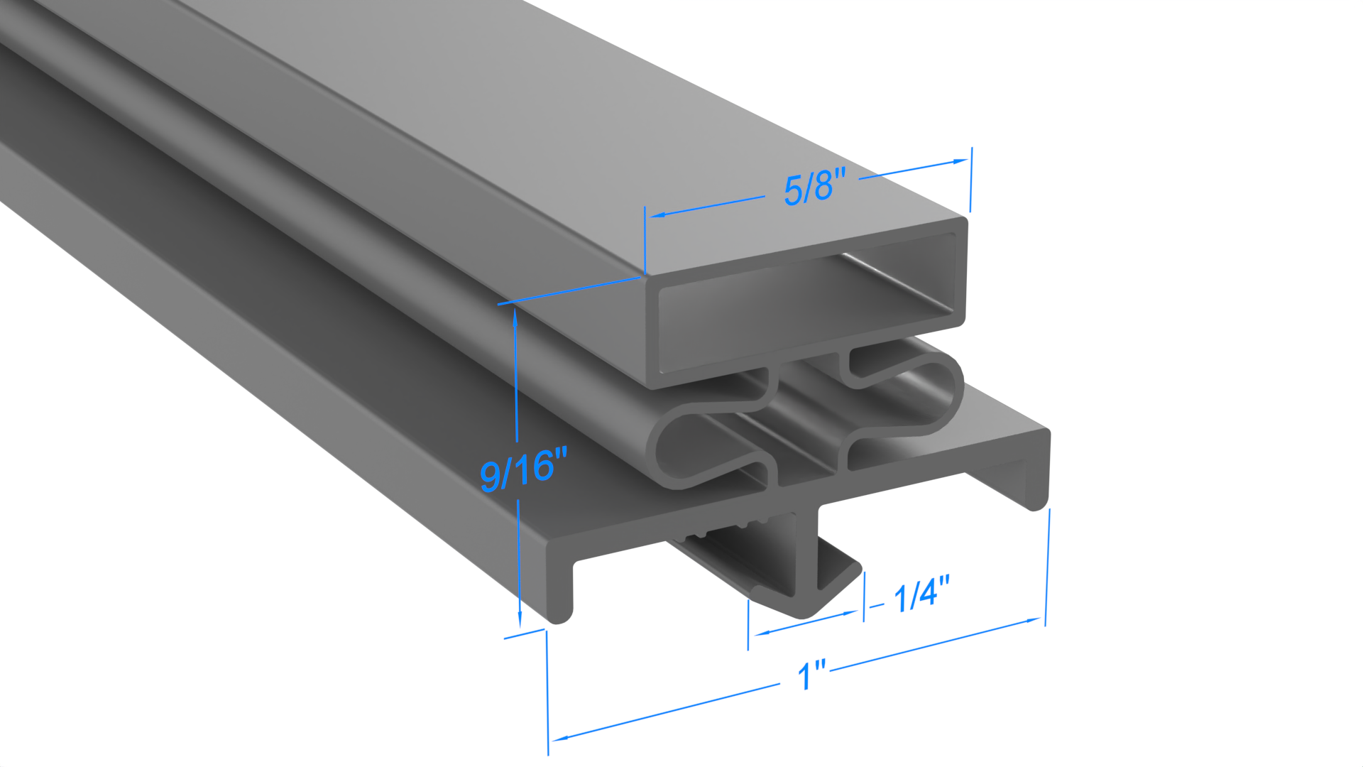 Traulsen 341-16473-00 Door Gasket - Size 29-1/2 x 68 Compatible with Traulsen 341-16473-00
