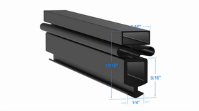 Strivide® 02-81055-0011 Magnetic Door Gasket Replacement Compatible with ARDCO®02-81055-0011 - 29 5/16" x 63 1/16"