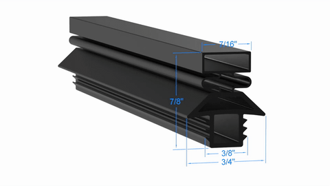 Refrigeration Gasket Profile 1169