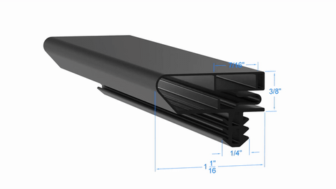 Refrigeration Gasket Profile 1563