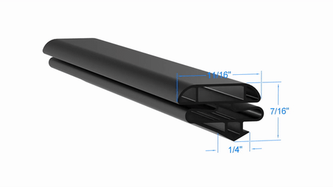 Refrigeration Gasket Profile 1536