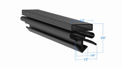 Refrigeration Gasket Profile 1086