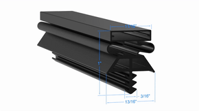 Strivide® 13199-P10 Magnetic Door Gasket Replacement Compatible with ARDCO®13199-P10 - 80.25x35 3/4