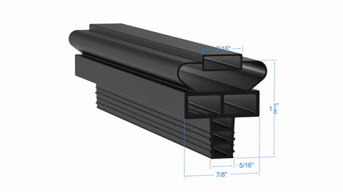 Refrigeration Gasket Profile 1471