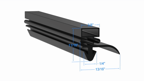 Refrigeration Gasket Profile 1230