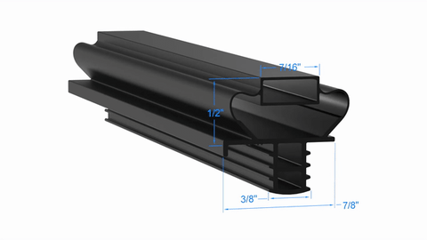 Refrigeration Gasket Profile 1357