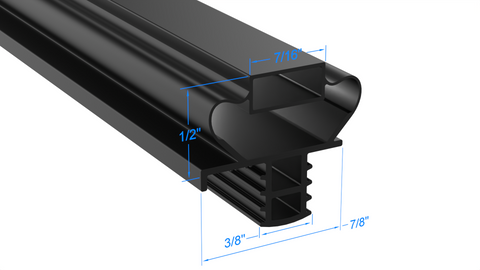 Refrigeration Gasket Profile 1357
