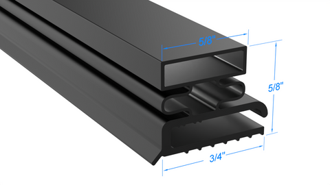 Refrigeration Gasket Profile 6449