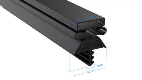 Refrigeration Gasket Profile 10-018