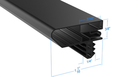 Refrigeration Gasket Profile 1563